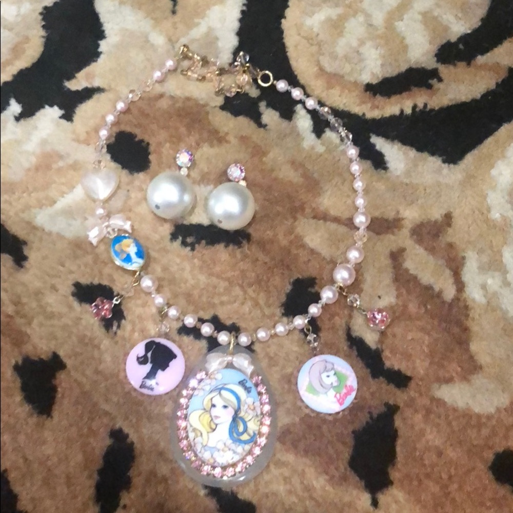 Limited edition tarina Tarantino Barbie necklace